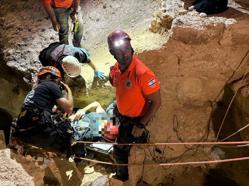 תושב ארה"ב חולץ לאחר שנפל בנחל תקוע