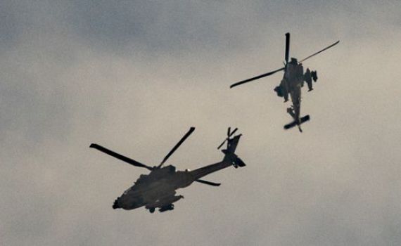 בפעם השנייה בתוך חודש: מסוק קרב הפיל פצצה בשל תקלה