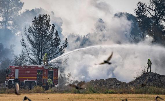 אחרי למעלה מיממה: הושגה שליטה על השריפה בהרי ירושלים