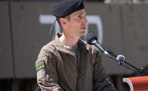 מפקד חטיבה 7 שאול ישראלי נכנס לתפקידו: "חרדת קודש"