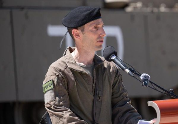 מפקד חטיבה 7 שאול ישראלי נכנס לתפקידו: "חרדת קודש"