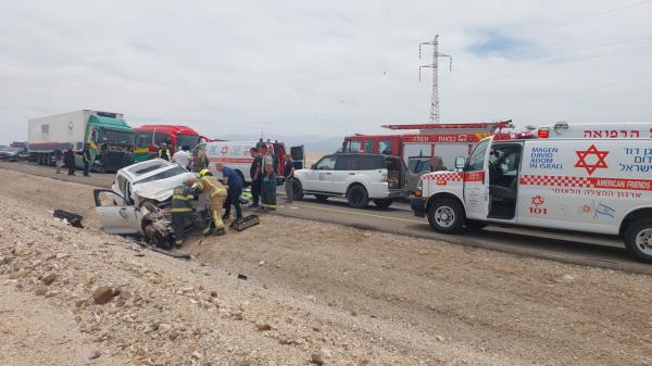 2 הרוגים בתאונת דרכים בצומת הערבה