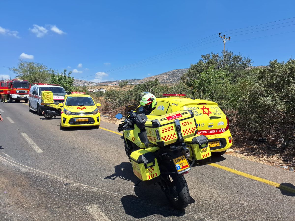 כבישים אדומים: בן 70 נפצע באורח אנוש בתאונה במגאר