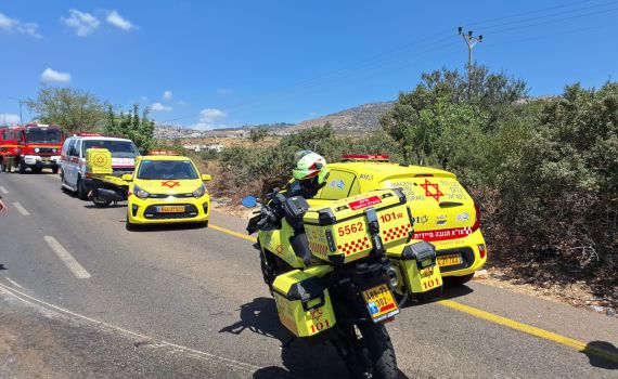 כבישים אדומים: בן 70 נפצע באורח אנוש בתאונה במגאר