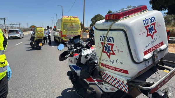 תאונה קטלנית נוספת: רוכב אופנוע נהרג בכביש 1