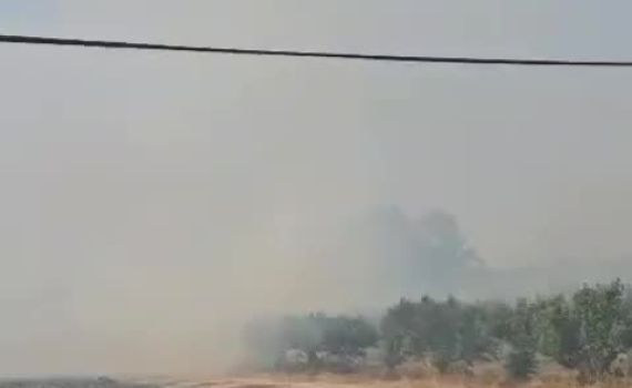 הושגה שליטה על השריפה בכפר אביב: בתי התושבים ניצלו