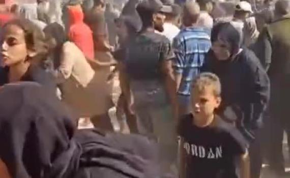 דובר האו"ם תוקף: סרטון הפריצה למתחם הסיוע "שובר לב"