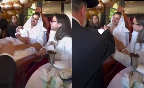 מזל טוב: זה השם מהמקורות שאיתי תורג'מן העניק לבנו