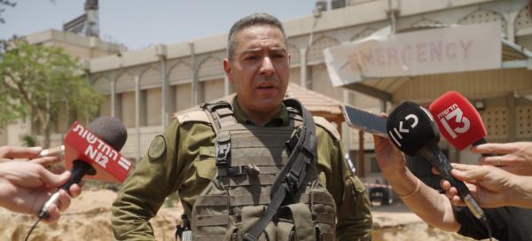 דובר צה״ל במתחם הטרור בחאן יונס: ״נבנה על ידי האירופאים״