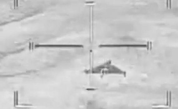 "פגע". חיל האוויר הוריד בשעה האחרונה 20 כטב"מים. צפו