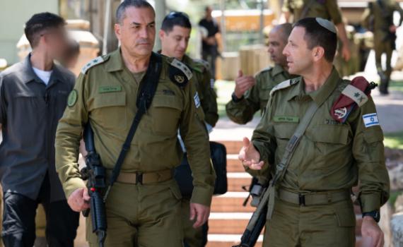 הרמטכ"ל בשומרון: "לא לקבל תופעות של קבוצות אלימות"