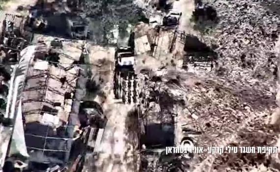 בלב טהראן: צה"ל השמיד משגרי טילי קרקע-קרקע | תיעוד