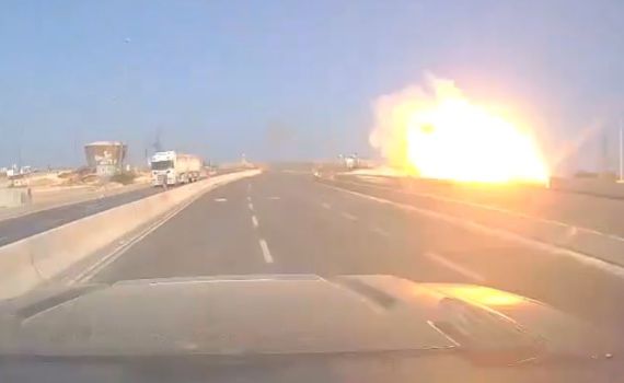 יכול היה להיגמר באסון: צפו בפגיעת הטיל בדרום