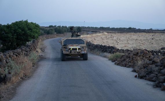 פעילות לילית בדרום סוריה | תיעוד פעילות אוגדה 210