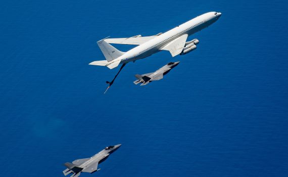 צפו: 600 תדלוקים אוויריים במהלך התקיפות באיראן