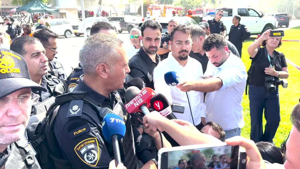 כך זה נראה: תיעוד ראשון של פעילות המשטרה לאחר הנפילה בסורוקה