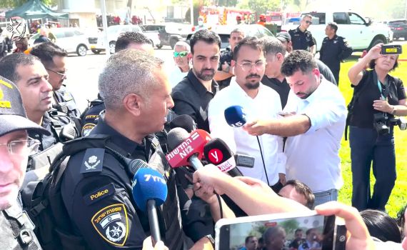 כך זה נראה: תיעוד ראשון של פעילות המשטרה לאחר הנפילה בסורוקה