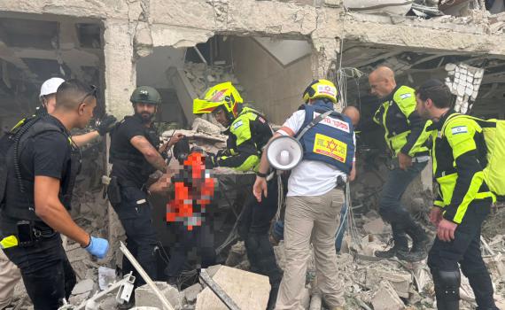 במטח האחרון: 11 פצועים, 1 בינוני והיתר קל