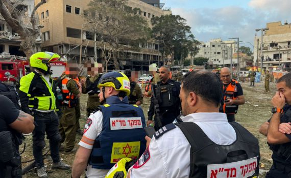 2 נשים וגבר כבן 70 נהרגו במטח הטילים לגוש דן