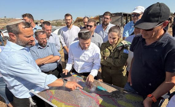 סמוטריץ': "הנחיתי להתחיל בעבודת מטה לקראת החלת ריבונות"