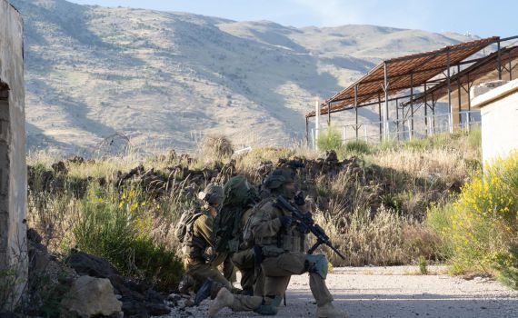 צפו: תיעוד מיוחד של פעילות צה״ל מהכפרים הסורים בכתר החרמון