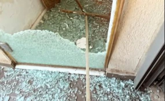 ביתו של עוז זהבי ניזוק מהדף טילים: "העיקר שכולם בריאים"