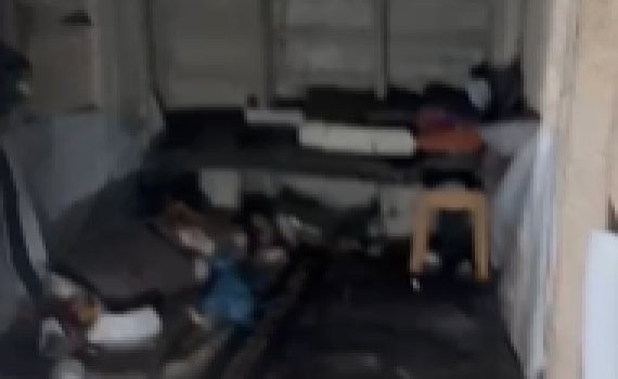 מיטה ספוגה בדם וגזים רעילים: תיעוד דרמטי ממנהרת סינוואר