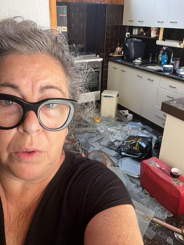 השחקנית מדווחת על פגיעת טיל: "הלך לי הבית"