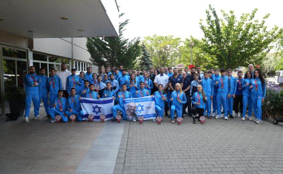 בצל המלחמה: נבחרת ישראל חזרה מגביע העולם עם 38 מדליות