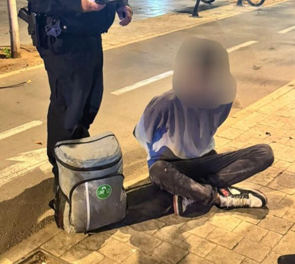 נעצר חשוד שפרץ לחנות שנפגעה מהמטח האיראני בת"א