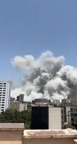 כ-200 חימושים הומטרו על טהראן: הופצצה מפקדת משמרות המהפכה