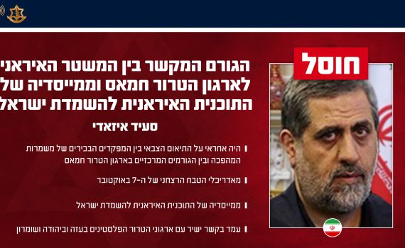 קישר בין איראן לחמאס: חוסל מפקד "גיס פלסטין" במשמרות המהפכה