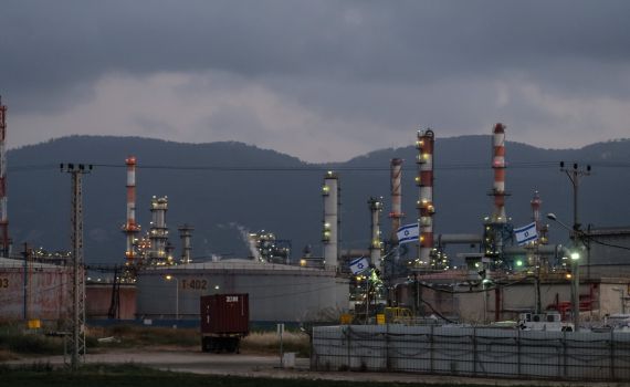 בתי הזיקוק בחיפה נפגעו בתקיפה האיראנית