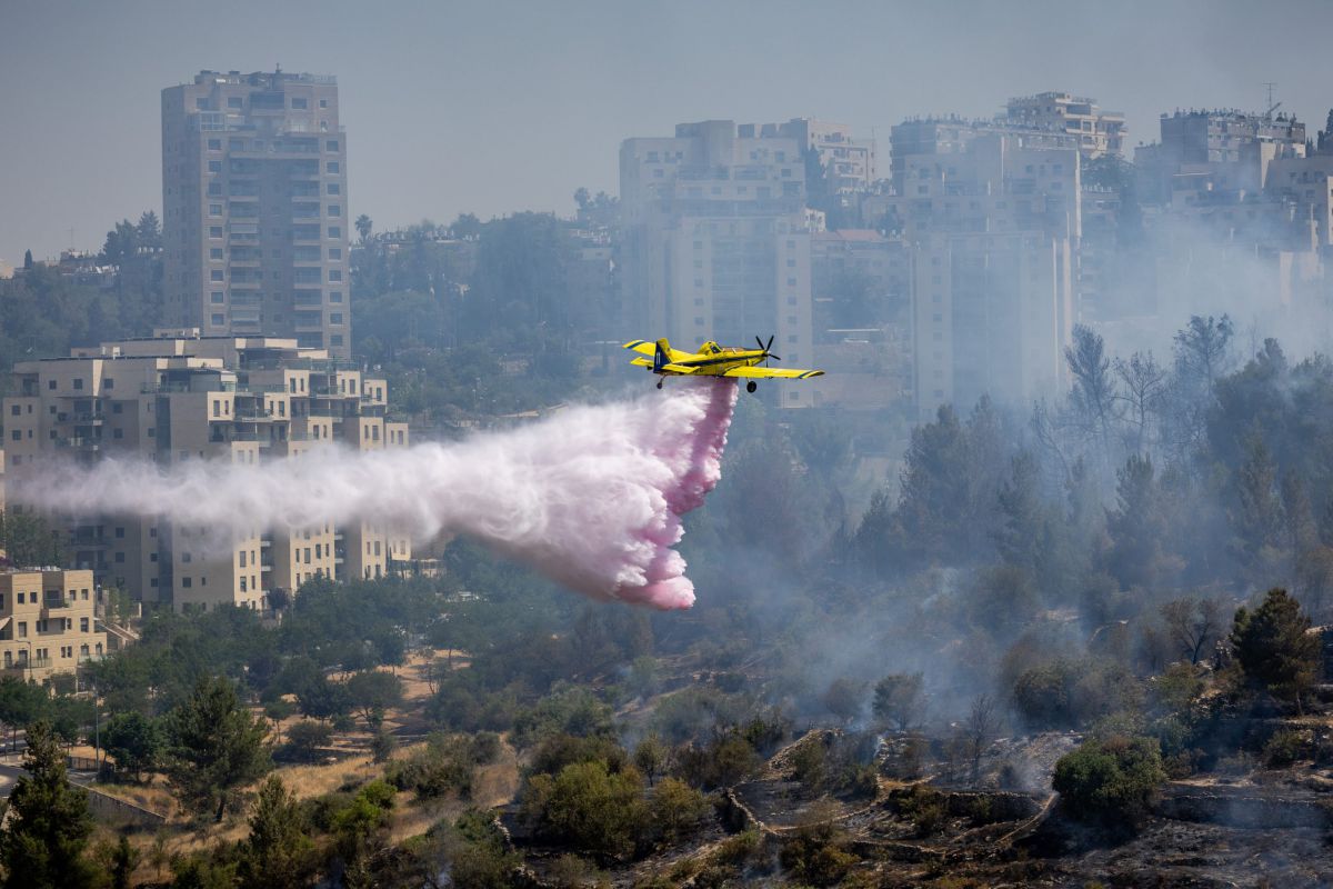 זו הסיבה המפתיעה לשריפת הענק אתמול בעין כרם