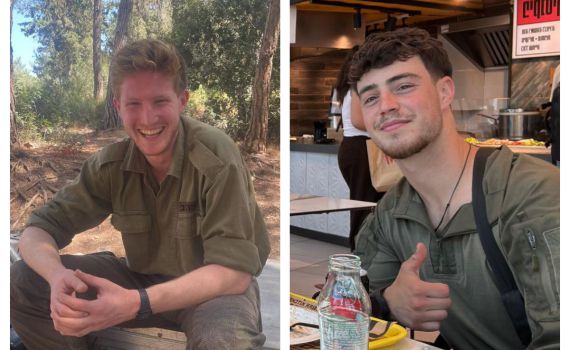 הותר לפרסום: תום רוטשטין ואורי יהונתן כהן נפלו בחאן יונס