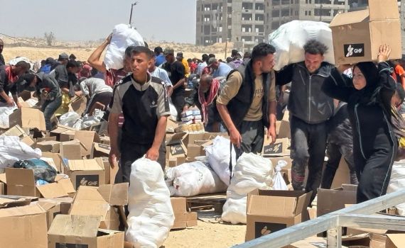 אחרי הפסקה של יממה: חודש הסיוע ההומניטרי בעזה