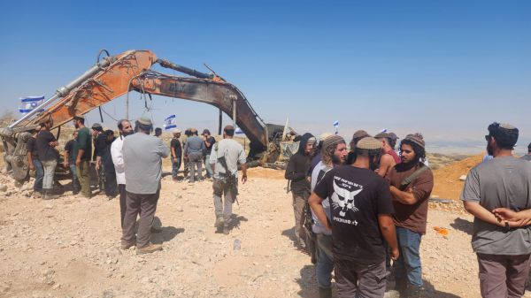 שבוע אחרי נפילתו: הבאגר של דוד ליבי ז"ל הונח ליד קברו