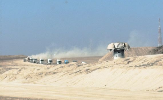 עוד כאב ראש לישראל? אחרי המשט, שיירה יבשתית בדרך לעזה