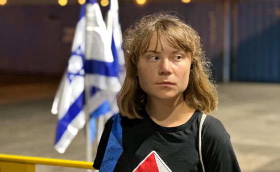 גרטה טונברג בהתייחסות ראשונה: "חטפו אותנו מהמים הבינלאומיים"