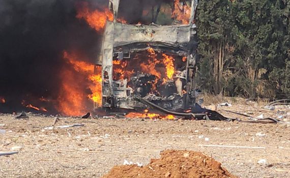 מטח הטילים מאיראן: דיווח על פגיעה ישירה בהרצליה
