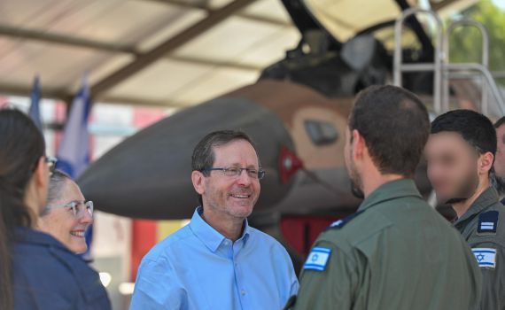 סגן מפקד הטייסת לנשיא: מגשימים את הייעוד שלנו בצורה טהורה