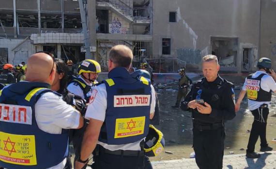 טראגי: אישה בת 51 לקתה בדום לב בזמן אזעקה ומתה