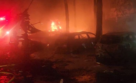 מנוע של רכב חשמלי עף לקילומטר