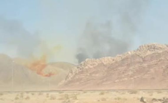 התקיפה הכי רחוקה של ישראל: עשן כתום מעל יזד