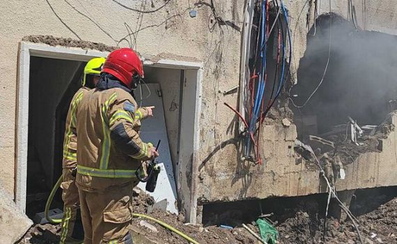 לראשונה: כטב"מ איראני פגע פגיעה ישירה בבית שאן