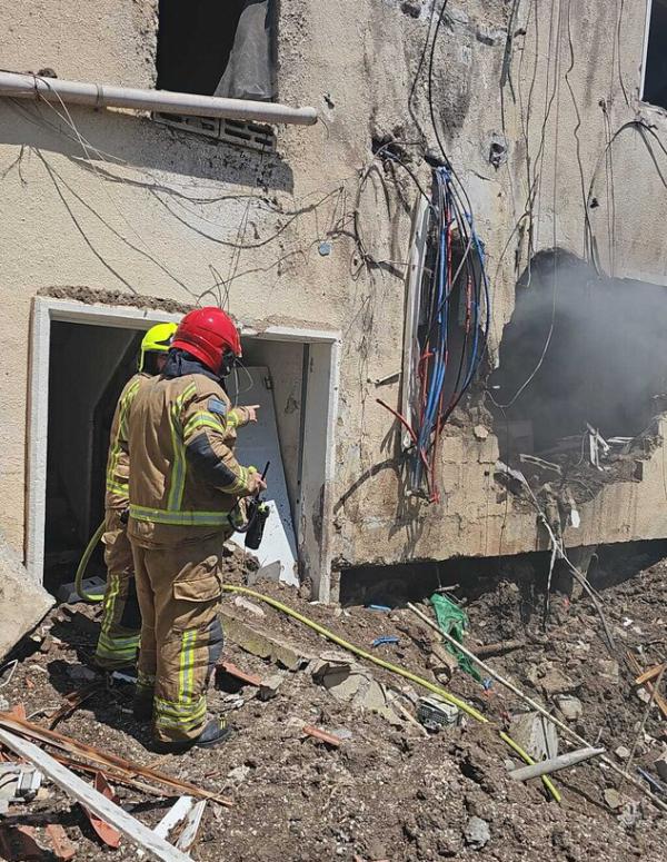 לראשונה: כטב"מ איראני פגע פגיעה ישירה בבית שאן