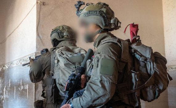 כוחותינו פועלים באזור נוסף לראשונה מתחילת התמרון | תיעוד