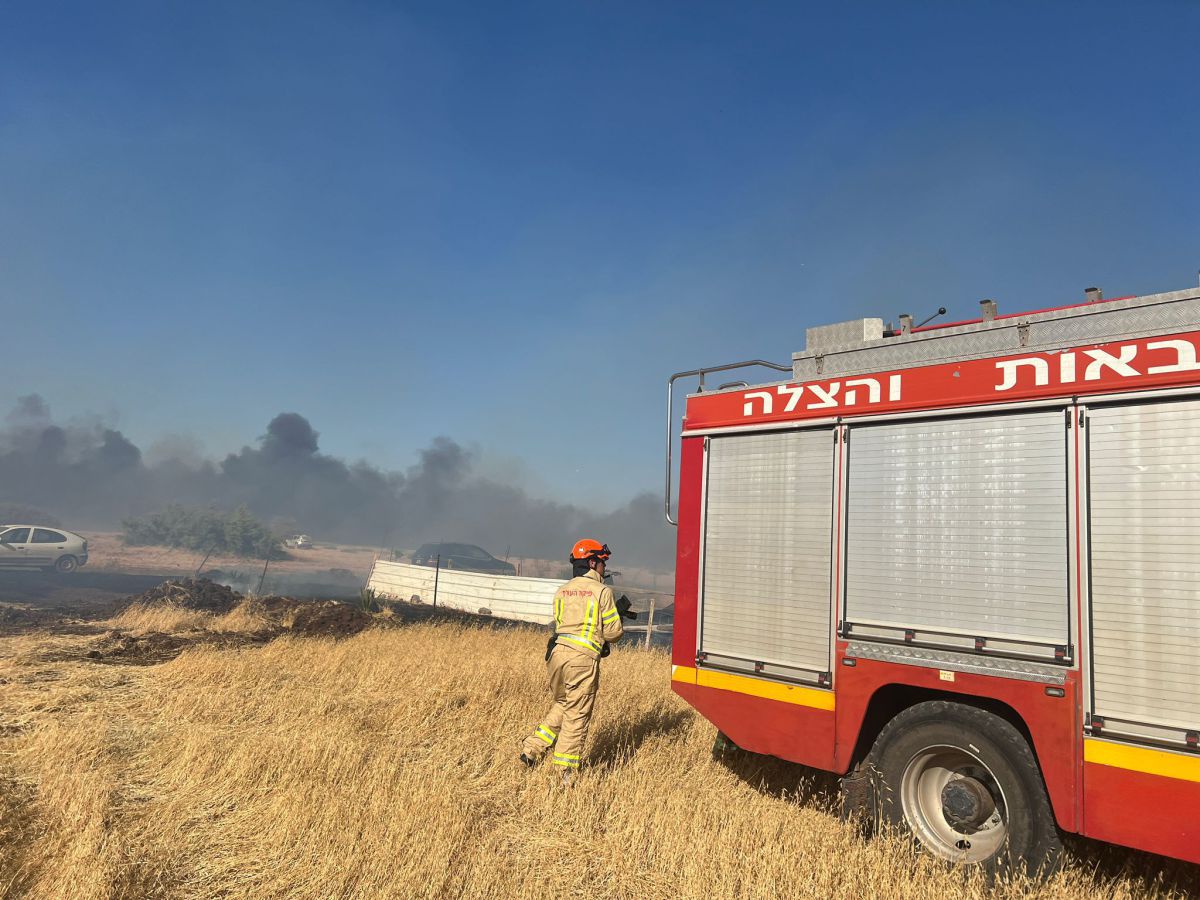 לאחר שעות: הושגה שליטה על השריפה בעמק המעיינות