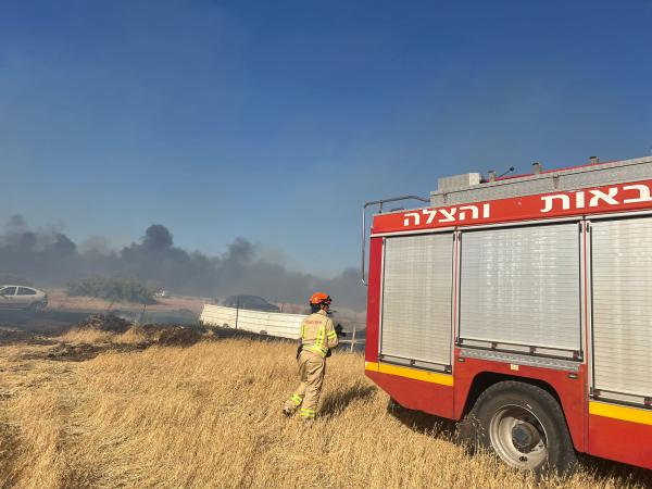 לאחר שעות: הושגה שליטה על השריפה בעמק המעיינות