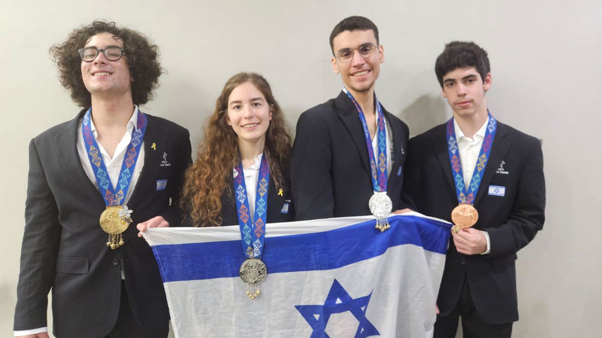 הצלחה גדולה לנבחרות ישראל באולימפיאדות למדעים